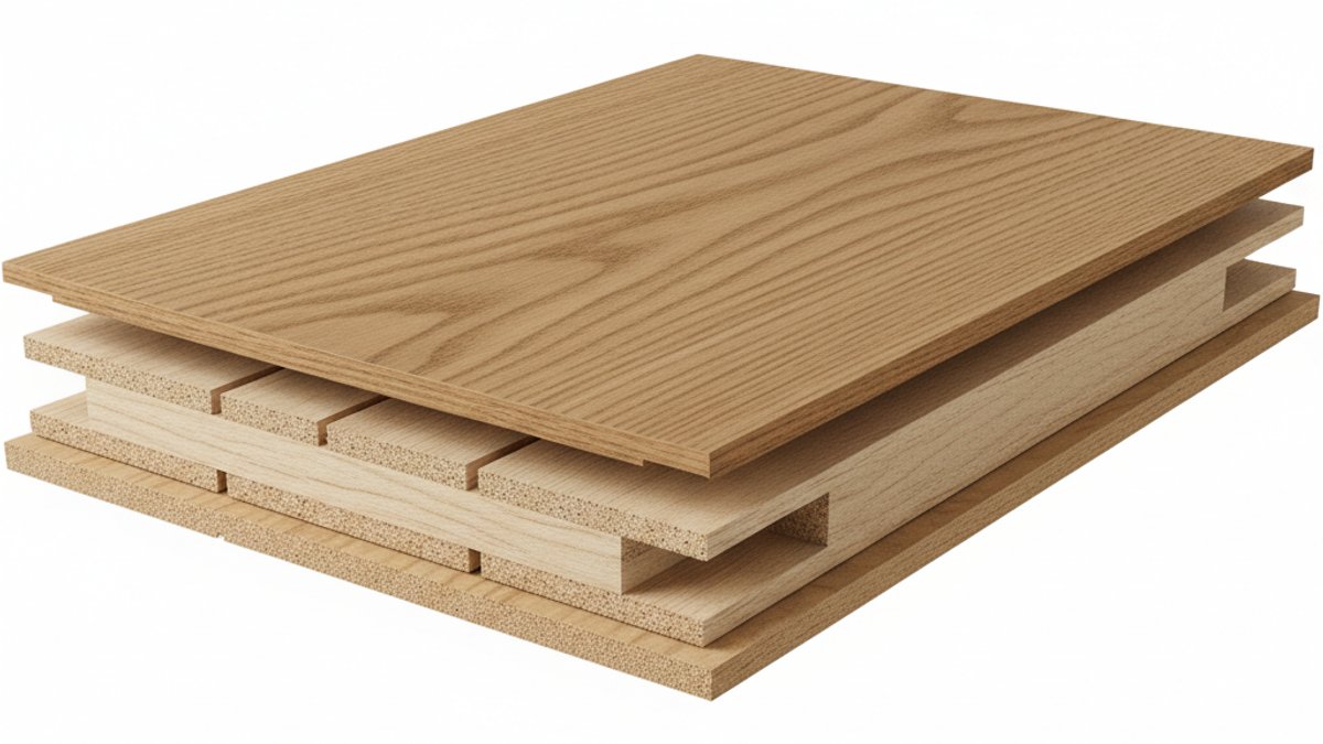 Sơ Đồ Cấu Tạo Các Lớp Sàn Gỗ Kỹ Thuật