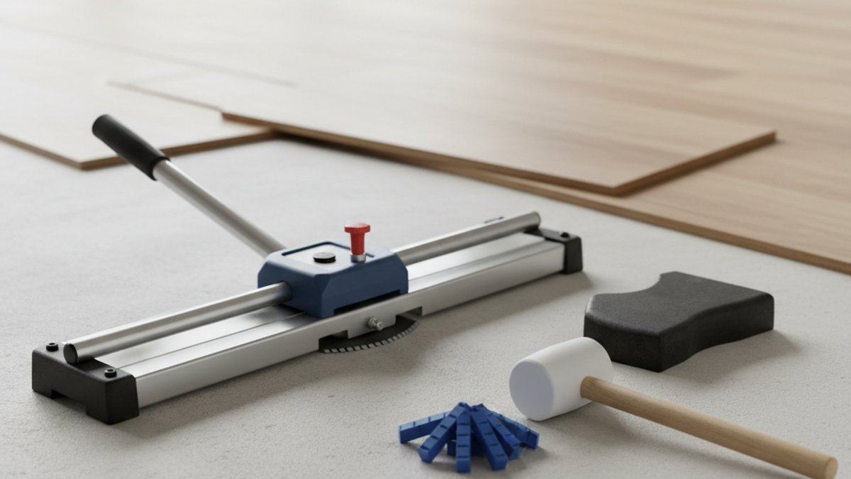 Tự Lắp Sàn Gỗ Hay Thuê Thợ Chuyên Nghiệp: Đâu Là Lựa Chọn Tối Ưu Cho Bạn? Cận Cảnh Dụng Cụ Lắp Sàn Gỗ Chuyên Nghiệp