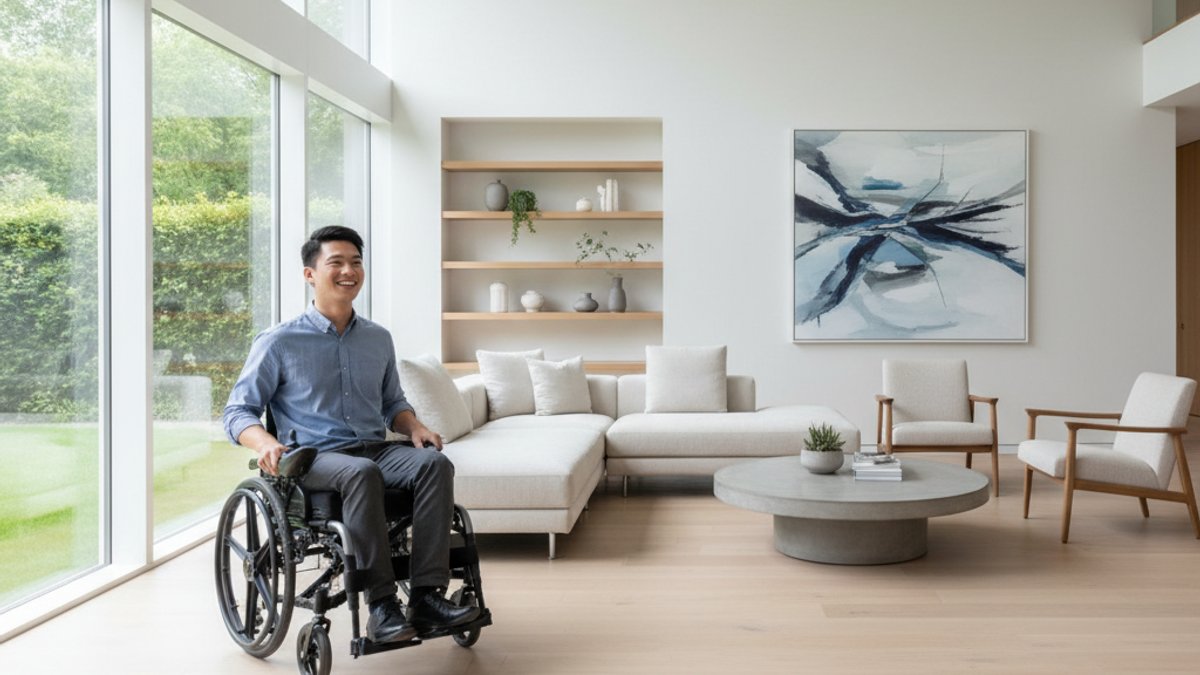 Sàn Gỗ An Toàn Cho Người Cao Tuổi &Amp; Người Khuyết Tật: Lựa Chọn Chống Trượt, Tiện Lợi Từ Vua Gỗ Người Khuyết Tật Di Chuyển Xe Lăn Trên Sàn Phẳng