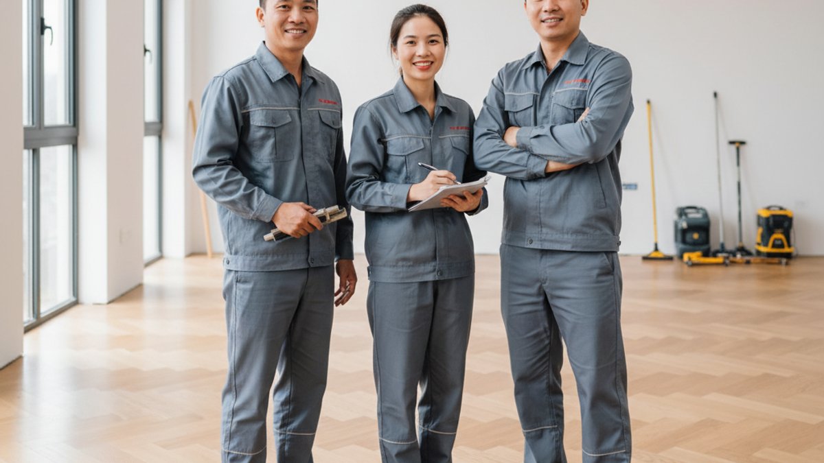 Kỹ Thuật Thi Công Sàn Gỗ Chuyên Biệt Cho Không Gian Kiến Trúc Phức Tạp: Từ Bo Cong Đến Cầu Thang Xoắn Ốc Đội Ngũ Thợ Sàn Gỗ Vua Gỗ