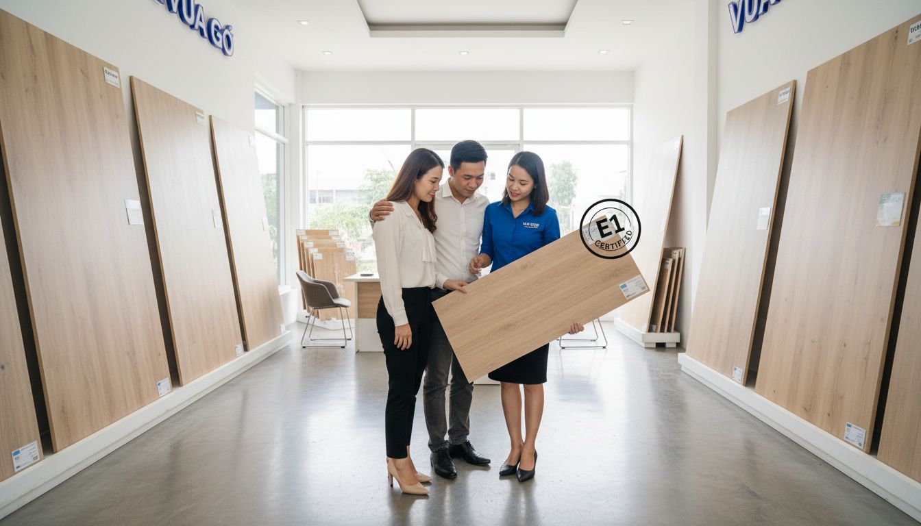Formaldehyde Trong Sàn Gỗ Công Nghiệp: Hiểu Đúng Tiêu Chuẩn E1, E0 Để Bảo Vệ Sức Khỏe Gia Đình - Minh Họa 5