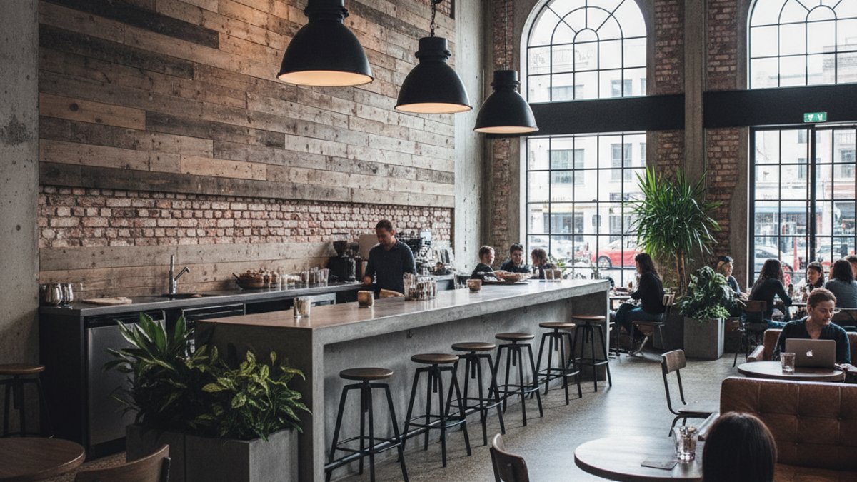 Gỗ Ốp Tường: Bí Quyết Biến Hóa Không Gian Độc Đáo, Sang Trọng Và Hiện Đại 2026 Gỗ Xi Măng Ốp Tường Quán Cà Phê