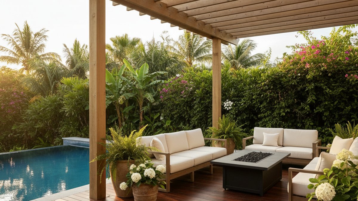 Bí Quyết Chăm Sóc Gỗ Ngoài Trời Chuyên Sâu: Bảo Vệ Sàn Decking, Pergola Bền Đẹp Cùng Vua Gỗ Sàn Gỗ Decking Và Pergola Ngoài Trời Được Bảo Dưỡng Hoàn Hảo