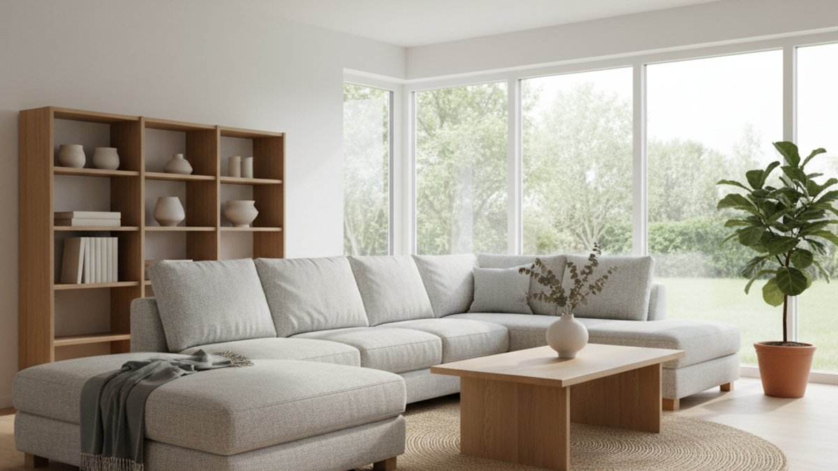 Sàn Và Nội Thất Gỗ Sồi Phong Cách Scandinavian