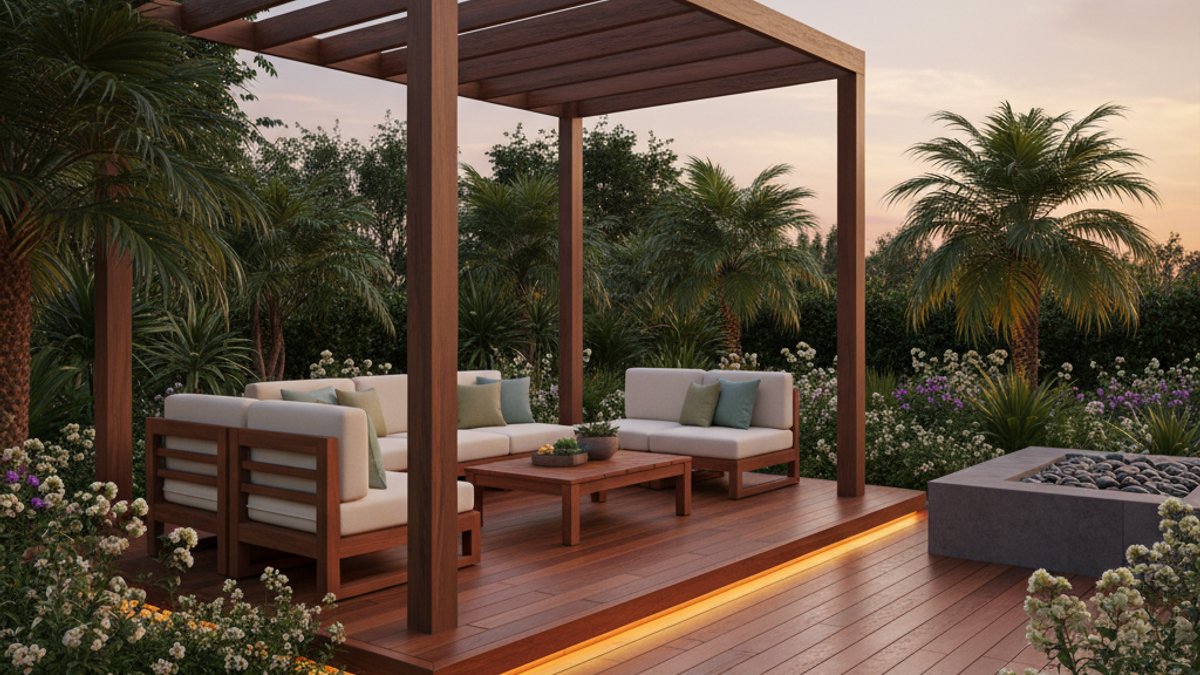 Bí Quyết Chăm Sóc Gỗ Ngoài Trời Chuyên Sâu: Bảo Vệ Sàn Decking, Pergola Bền Đẹp Cùng Vua Gỗ Không Gian Sân Vườn Với Các Yếu Tố Gỗ Ngoại Thất Hoàn Hảo