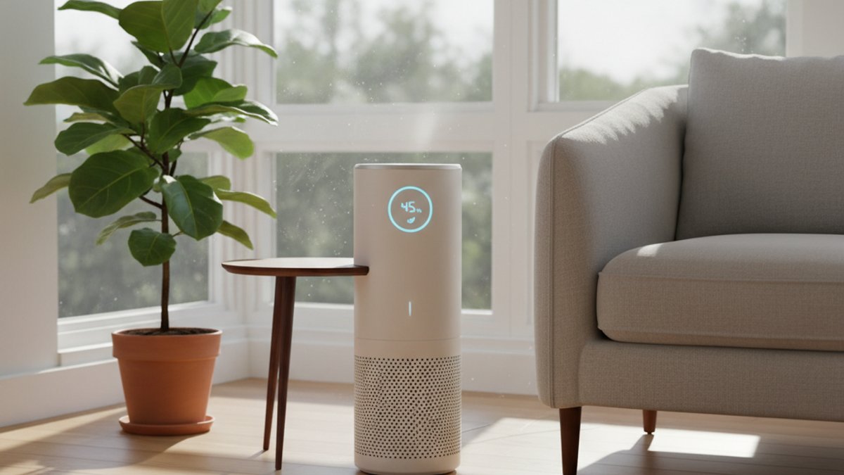 Thiết Bị Kiểm Soát Độ Ẩm Trong Phòng Có Sàn Gỗ