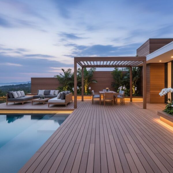 Kiến Tạo Không Gian Ngoại Thất Đồng Bộ & Sang Trọng Với Gỗ Nhựa WPC Toàn Diện