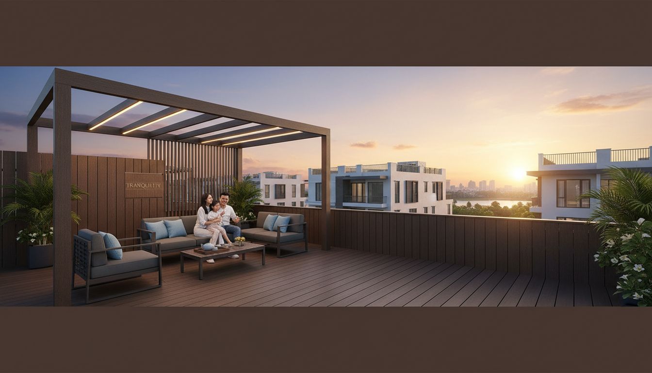 Kiến Tạo Không Gian Ngoại Thất Đồng Bộ &Amp; Sang Trọng Với Gỗ Nhựa Wpc Toàn Diện - Minh Họa 1