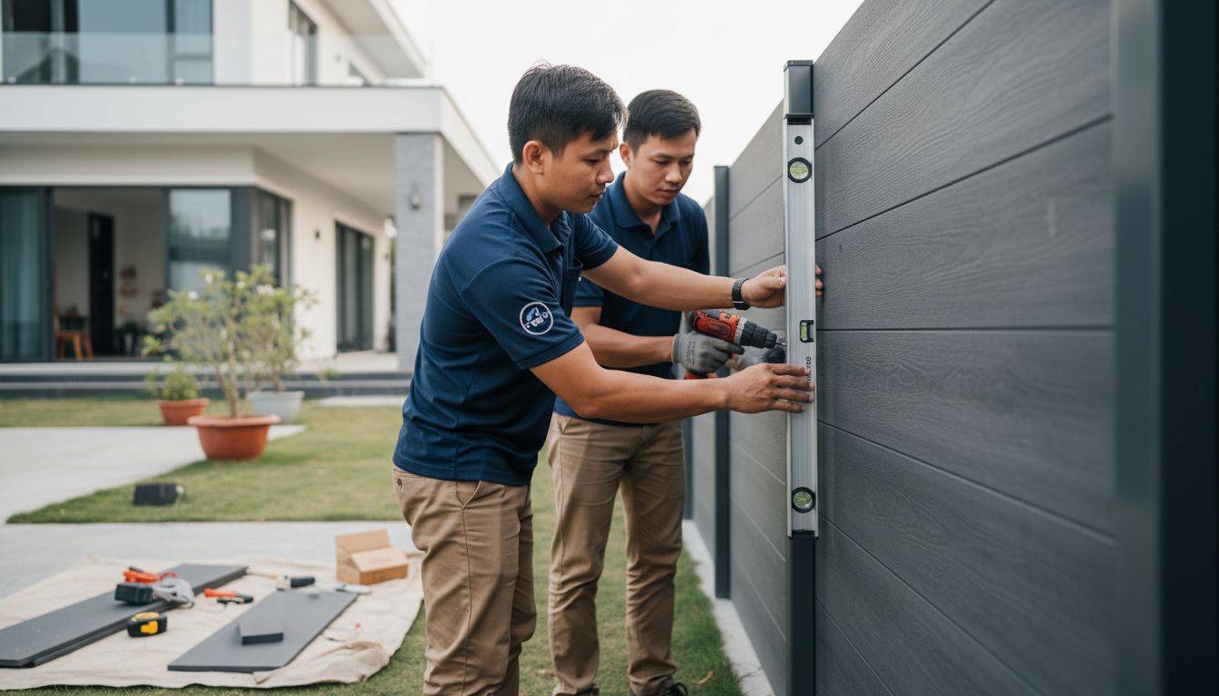 Kiến Tạo Không Gian Ngoại Thất Đồng Bộ &Amp; Sang Trọng Với Gỗ Nhựa Wpc Toàn Diện - Minh Họa 7