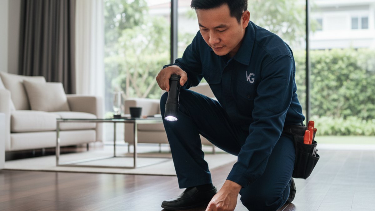 Kỹ Thuật Viên Bảo Trì Sàn Gỗ Chuyên Nghiệp