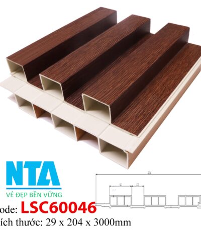 Lam Nhựa PVC 3 Sóng Cao NTA LSC60046