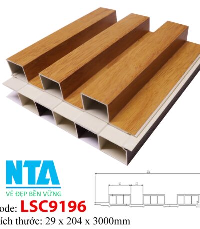 Lam Nhựa PVC 3 Sóng Cao NTA LSC9196