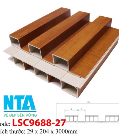 Lam Nhựa PVC 3 Sóng Cao NTA LSC9688-27