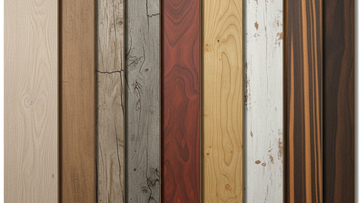 Các Mẫu Vân Gỗ Sàn Nhựa Giả Gỗ Spc Khác Nhau