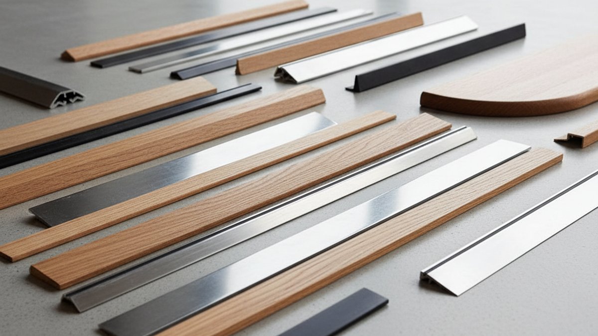 Các Loại Nẹp Sàn Gỗ: T, L, Kết Thúc, Cầu Thang