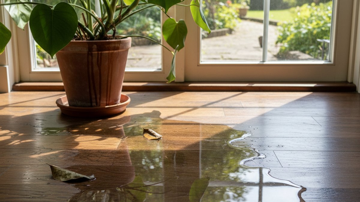 Nước Tràn Làm Hỏng Sàn Gỗ