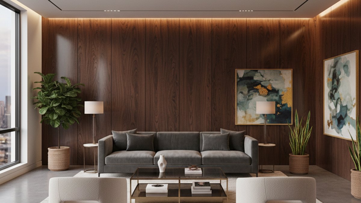 Gỗ Ốp Tường: Bí Quyết Biến Hóa Không Gian Độc Đáo, Sang Trọng Và Hiện Đại 2026 Tường Ốp Gỗ Tự Nhiên Cho Phòng Khách