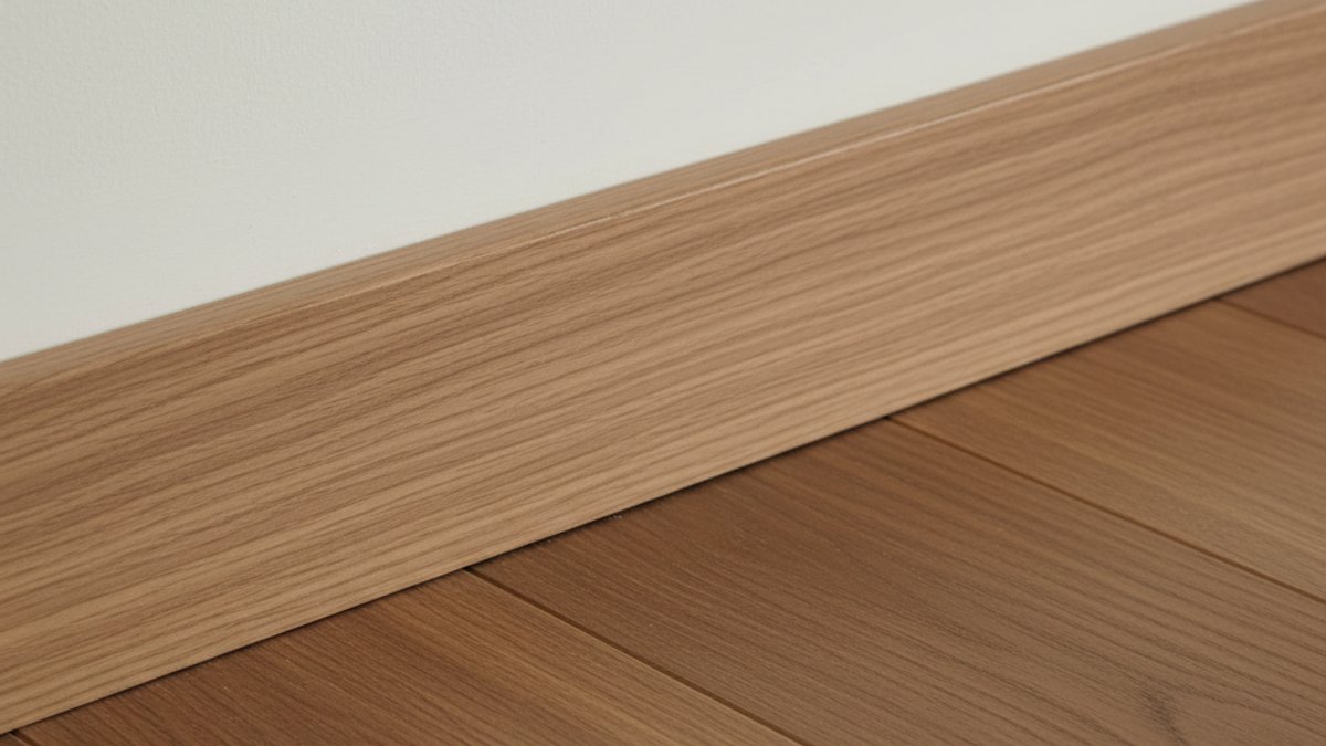 Phào Chân Tường Lắp Đặt Hoàn Hảo Với Sàn Gỗ