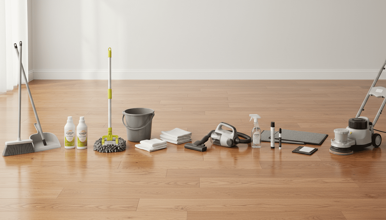 11 Mẹo Lau Sàn Gỗ Công Nghiệp Giúp Sàn Bền Đẹp Như Mới