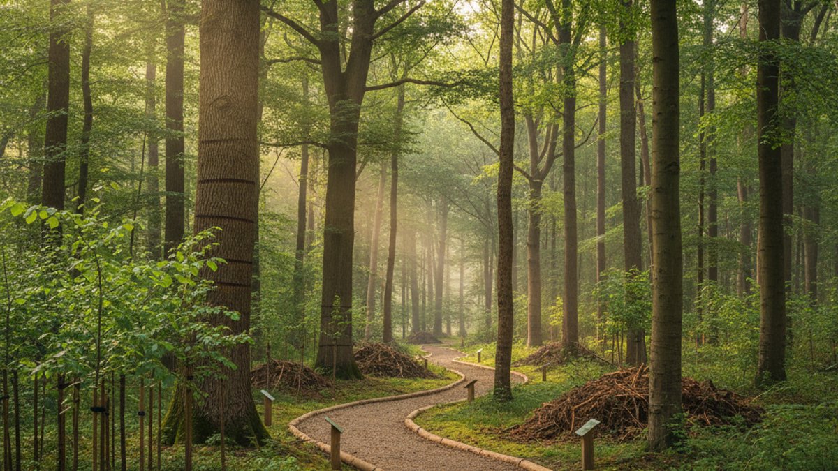 Khu Rừng Được Khai Thác Và Tái Trồng Có Trách Nhiệm