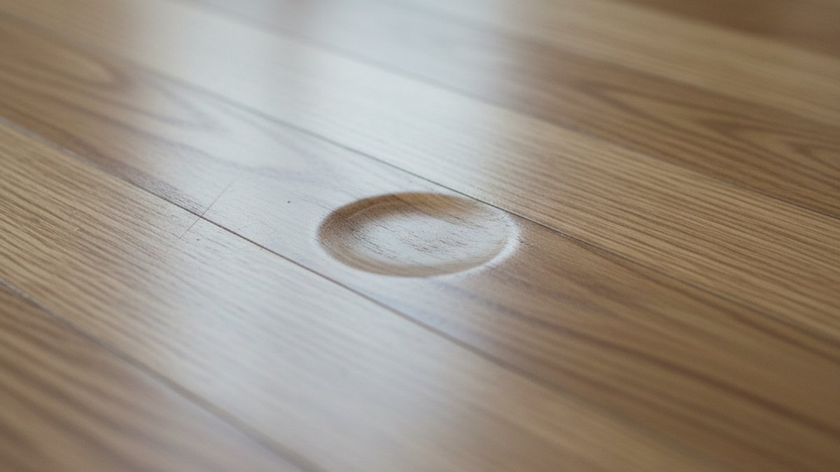 Góc Sàn Gỗ Có Dấu Hiệu Bị Ẩm Ướt Hoặc Phồng Nhẹ