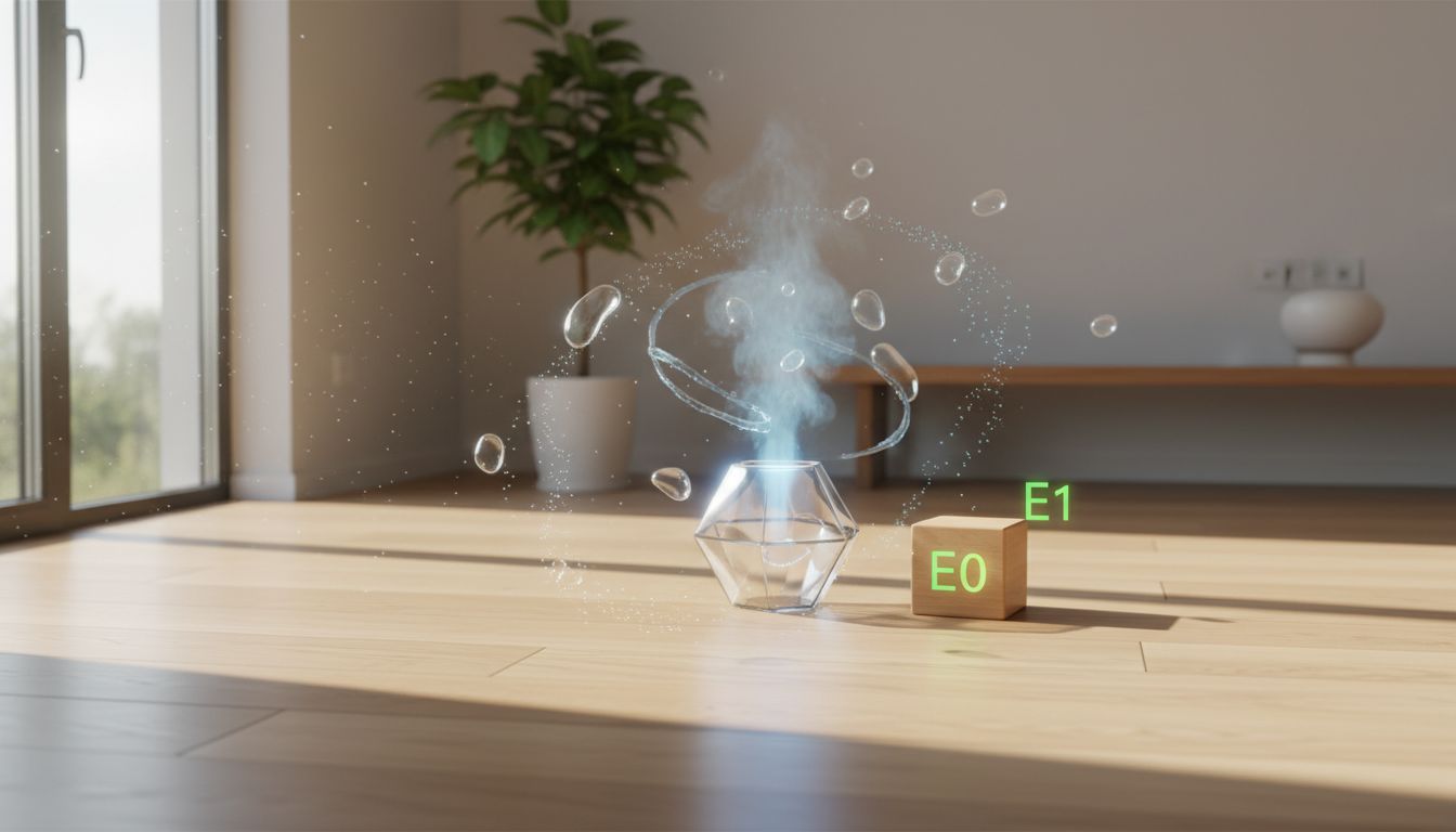 Sàn Gỗ Công Nghiệp Và Nỗi Lo Formaldehyde: Hiểu Đúng Tiêu Chuẩn E0, E1 Để Bảo Vệ Sức Khỏe Gia Đình