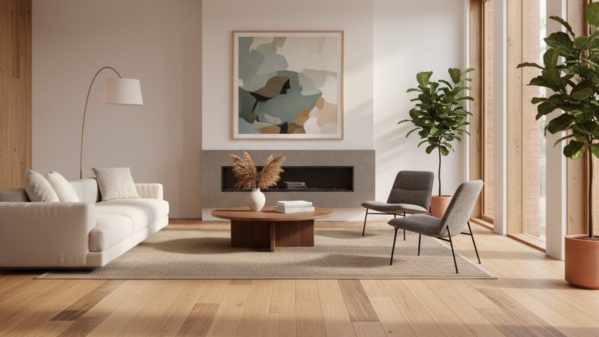 Sàn Gỗ Công Nghiệp, Tự Nhiên, Sàn Nhựa Giả Gỗ Trong Không Gian Sống Hiện Đại