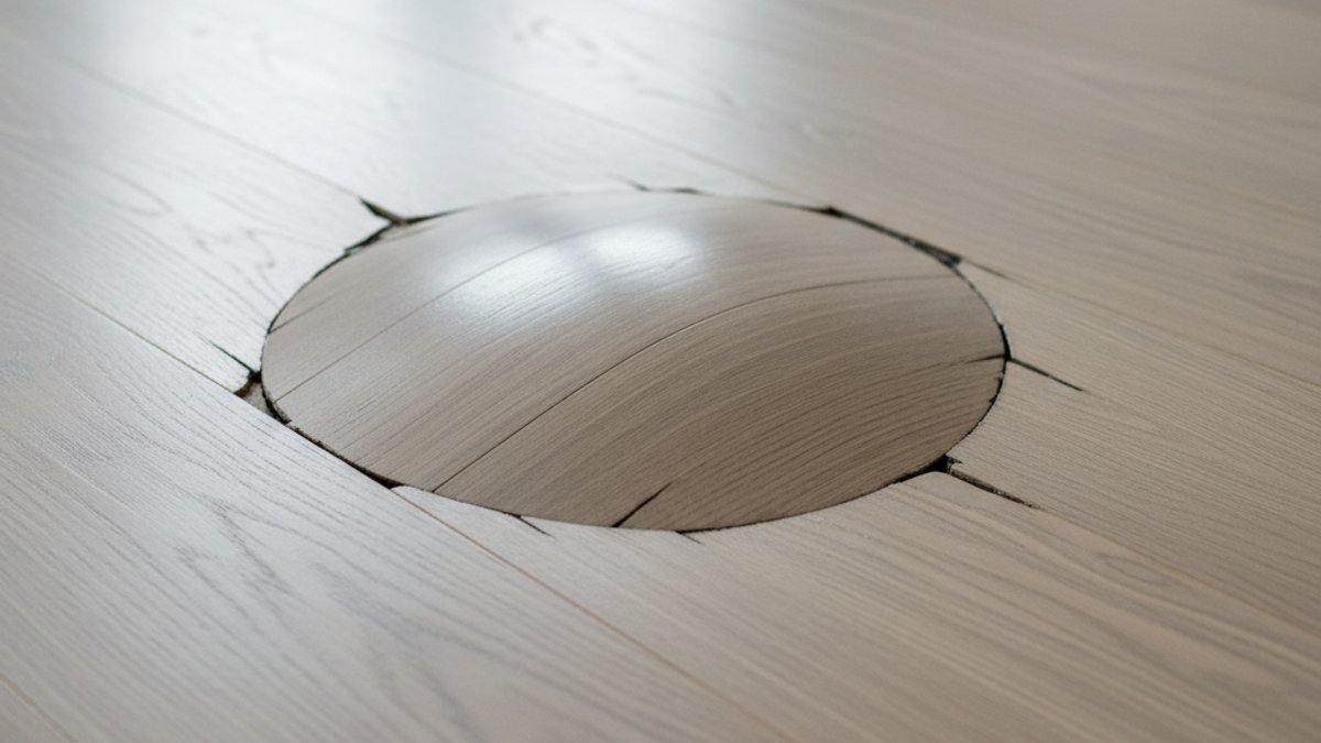 Sàn Gỗ Bị Phồng Rộp Do Ẩm Ướt