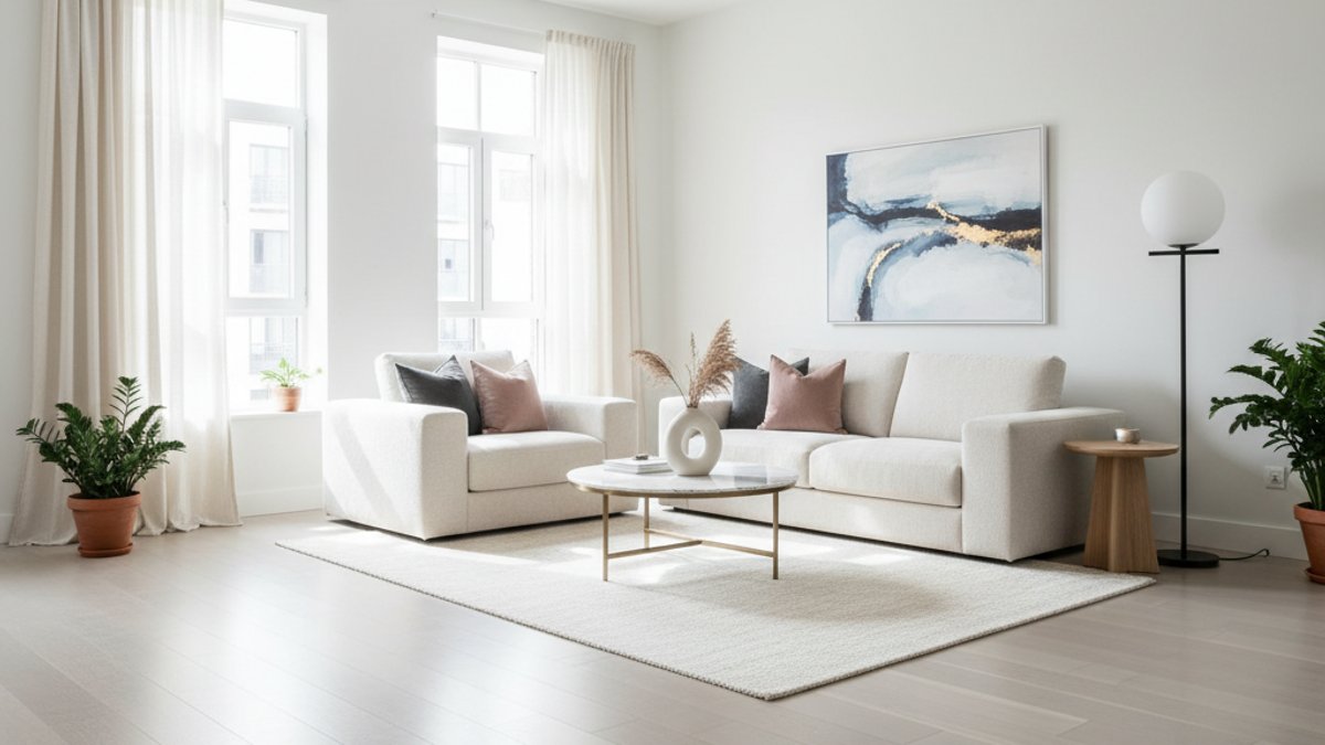 Căn Hộ Nhỏ Sàn Gỗ Tông Sáng Rộng Rãi