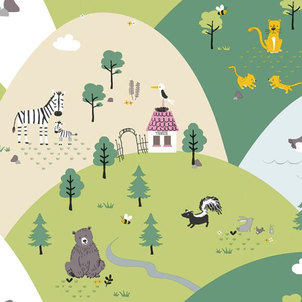 Giấy Dán Tường Hàn Quốc Trẻ Em Dream World 5157-1