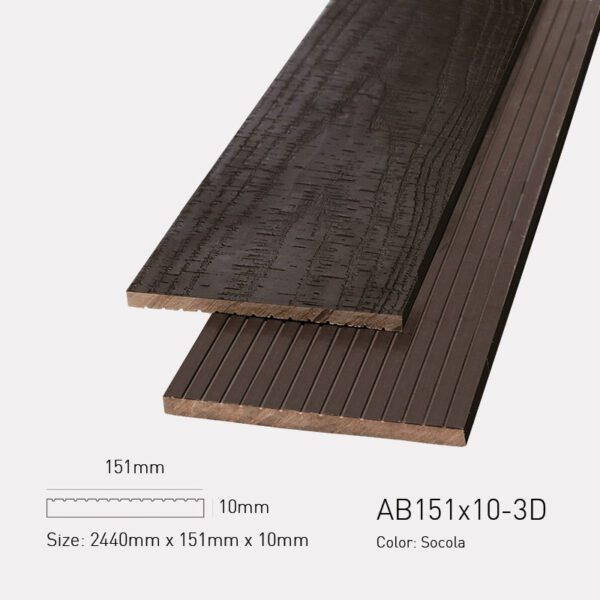 Gỗ Nhựa Awood AB151x10-Socola 3D