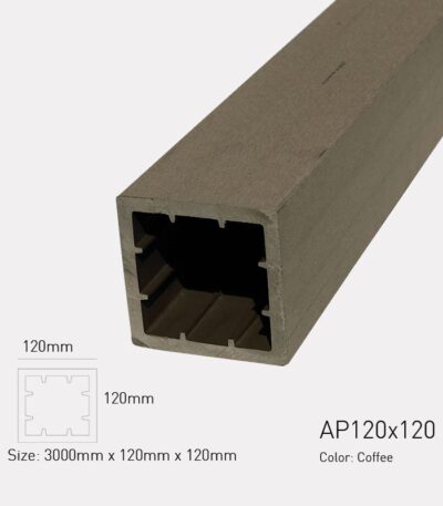 Gỗ Nhựa Awood AP120x120-Coffee