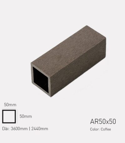 Gỗ Nhựa Awood AR50x50-Coffee