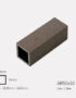 Gỗ Nhựa Awood AR50x50-Coffee
