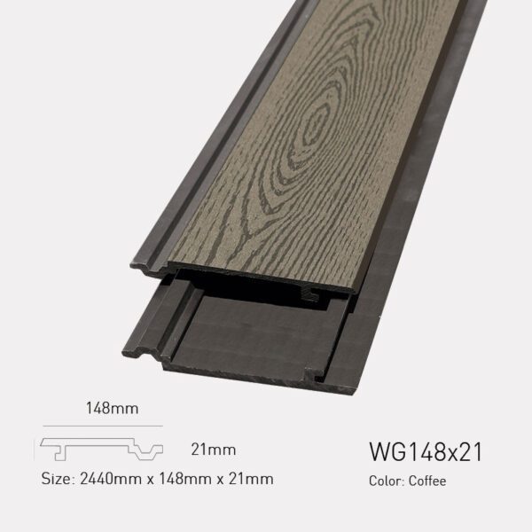 Gỗ Nhựa Awood WG148x21-Coffee