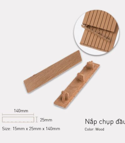 Nắp Chụp Đầu Sàn Gỗ Awood Màu Wood
