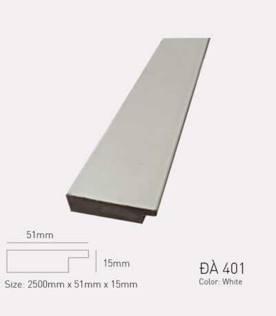Thanh Đà Gỗ Nhựa 401-White