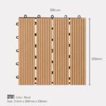 Vỉ Gỗ Nhựa Ngoài Trời DT01-Wood