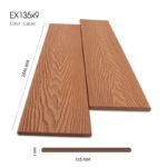 Gỗ Nhựa Ngoài Trời Exwood 3D EX135 Cacao