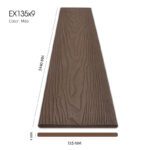 Gỗ Nhựa Ngoài Trời Exwood 3D Ex135 Milo