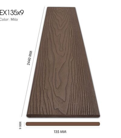 Gỗ Nhựa Ngoài Trời Exwood 3D EX135 Milo