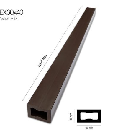 Phụ kiện đà nhựa Exwood EX30x40