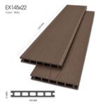 Sàn gỗ ngoài trời Exwood EX145x22 Milo