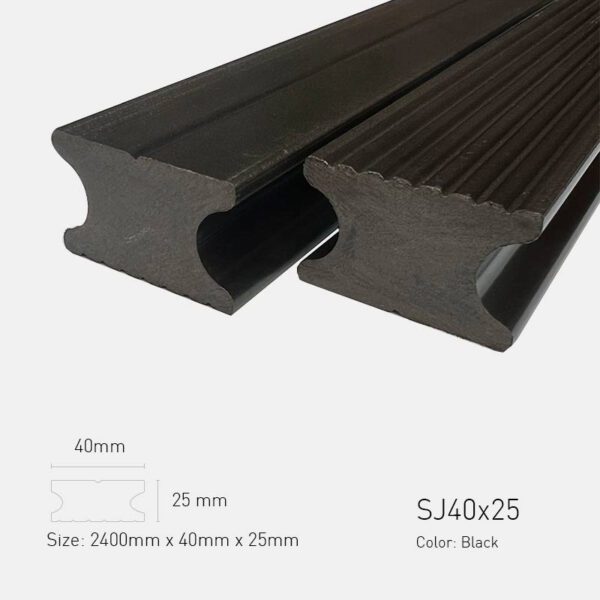 Phụ Kiện Xương Đà Nhựa TPWood SJ40x25-Black