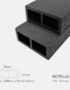 Lam Gỗ Nhựa Ngoài Trời TPWood HD90x40-Darkgrey