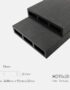 Lam Gỗ Nhựa Ngoài Trời TPWood HD93x20-Darkgrey