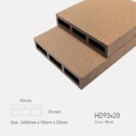 Lam Gỗ Nhựa Ngoài Trời TPWood HD93x20-Wood