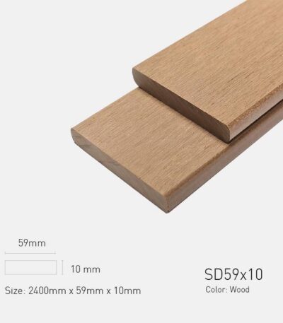 Lam Gỗ Nhựa Ngoài Trời TPWood SD59x10-Wood