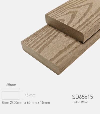 Lam Gỗ Nhựa Ngoài Trời TPWood SD65x15-Wood