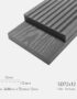 Lam Gỗ Nhựa Ngoài Trời TPWood SD72x12-Darkgrey